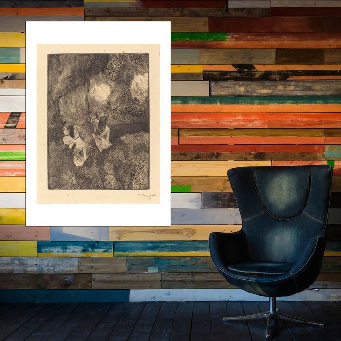 Edgar Degas - Dancers in the Wings