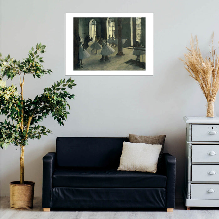 Edgar Degas - La Répétition Au Foyer De La Danse