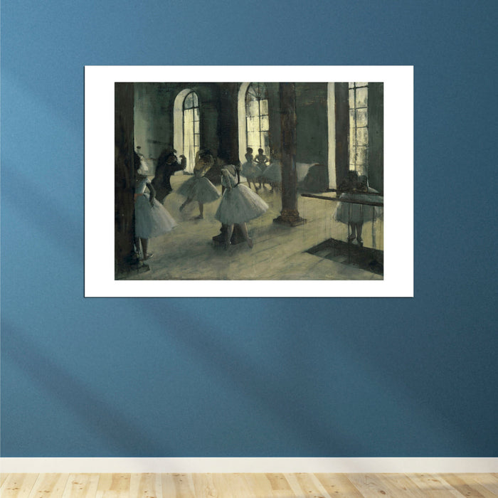 Edgar Degas - La Répétition Au Foyer De La Danse