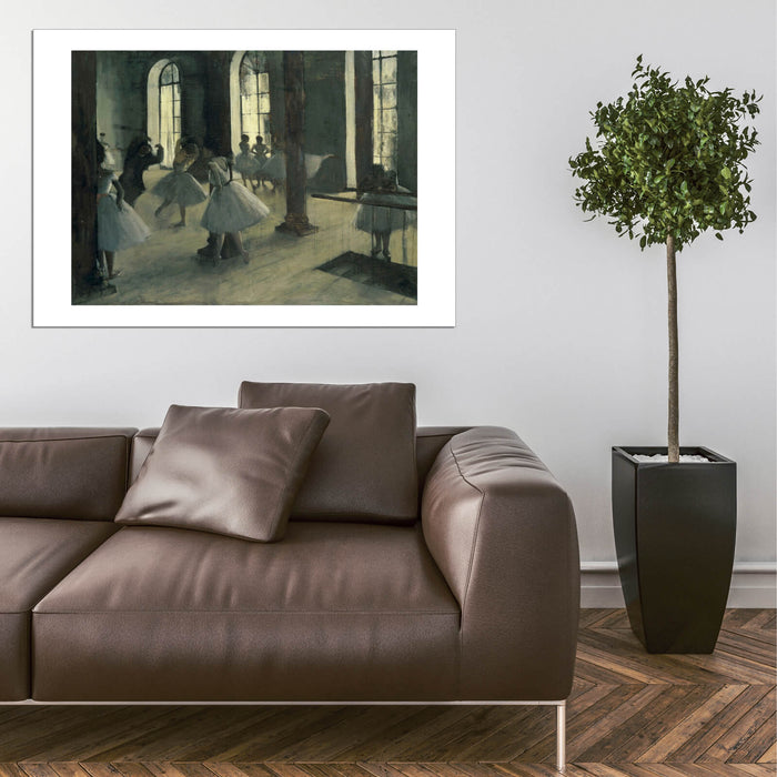 Edgar Degas - La Répétition Au Foyer De La Danse