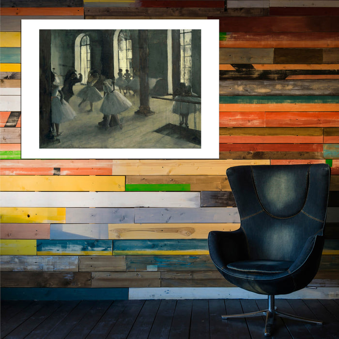 Edgar Degas - La Répétition Au Foyer De La Danse