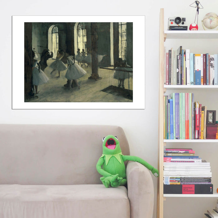 Edgar Degas - La Répétition Au Foyer De La Danse