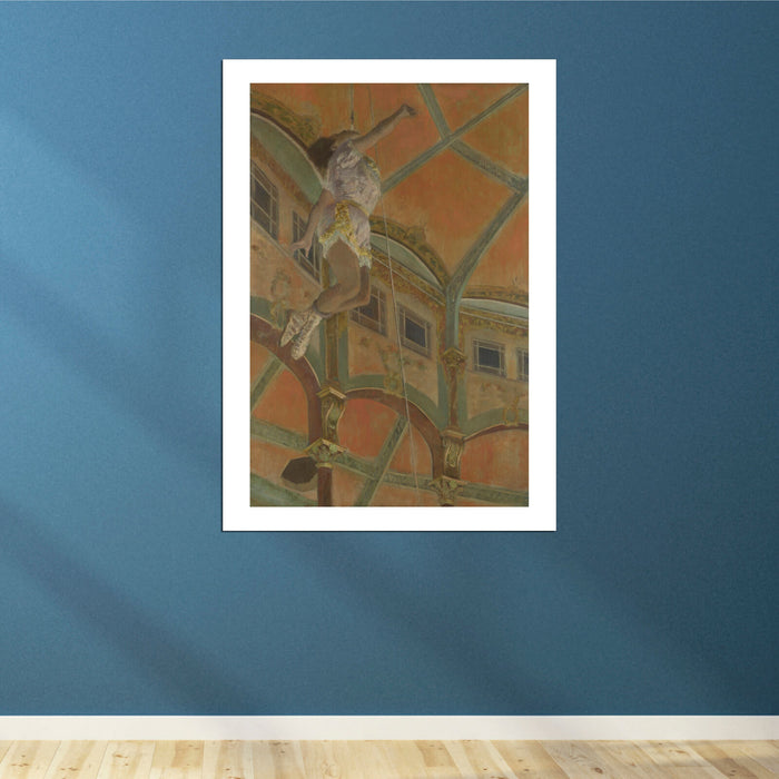 Edgar Degas - Miss La La at the Cirque Fernando 1879