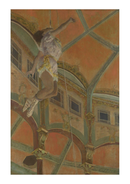 Edgar Degas - Miss La La at the Cirque Fernando 1879