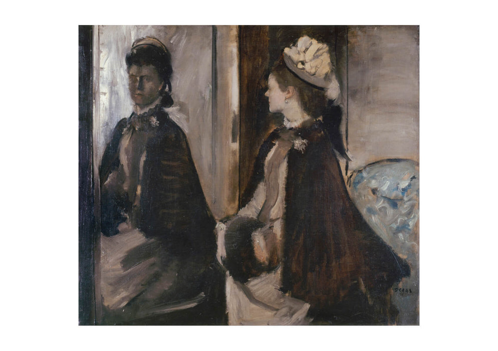 Edgar Degas - Mrs Jeantaud in the Mirror