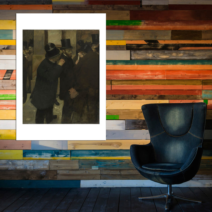 Edgar Degas - Portraits at the Stock Exchange