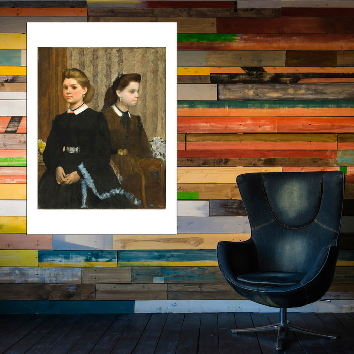 Edgar Degas - The Bellelli Sisters
