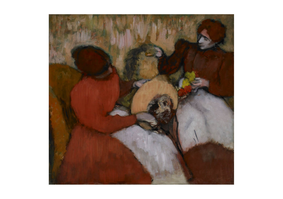 Edgar Degas - The Milliners Red