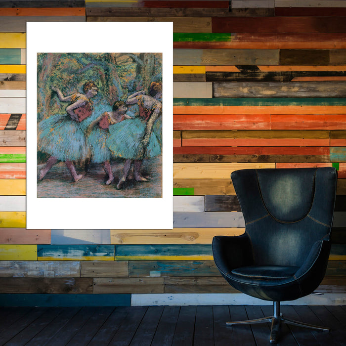 Edgar Degas - Three Dancers