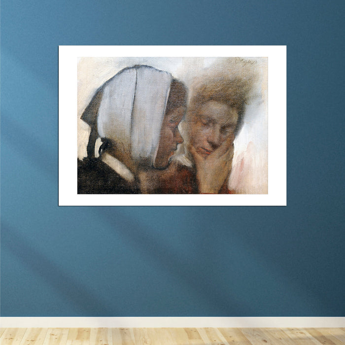 Edgar Degas - Washerwomen