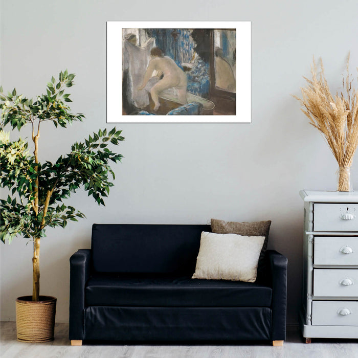 Edgar Degas - Woman Getting out of the Bath