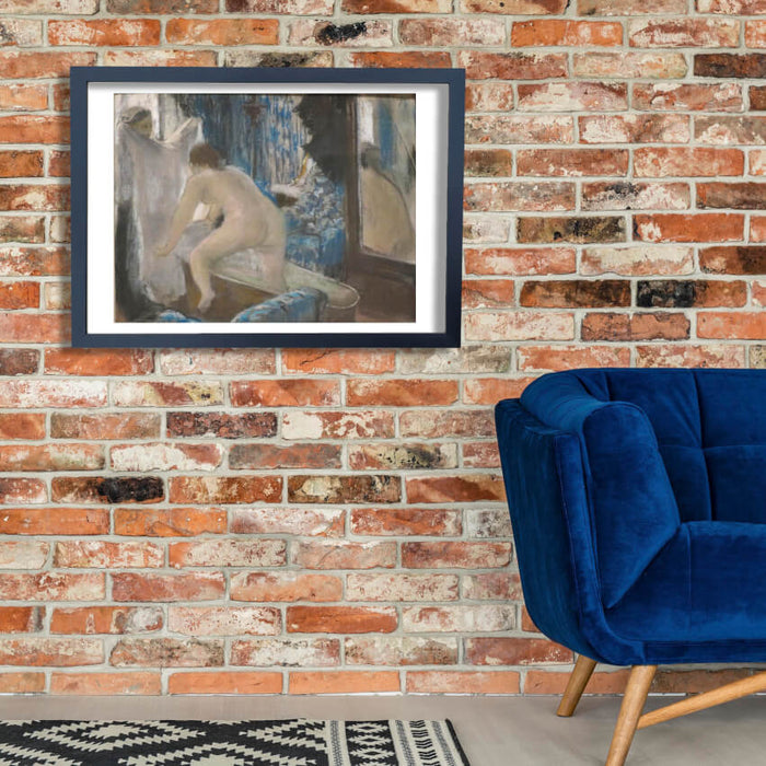 Edgar Degas - Woman Getting out of the Bath