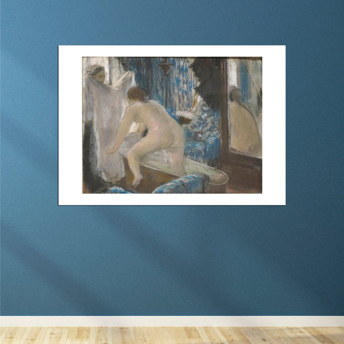 Edgar Degas - Woman Getting out of the Bath