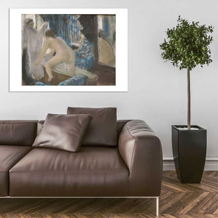 Edgar Degas - Woman Getting out of the Bath