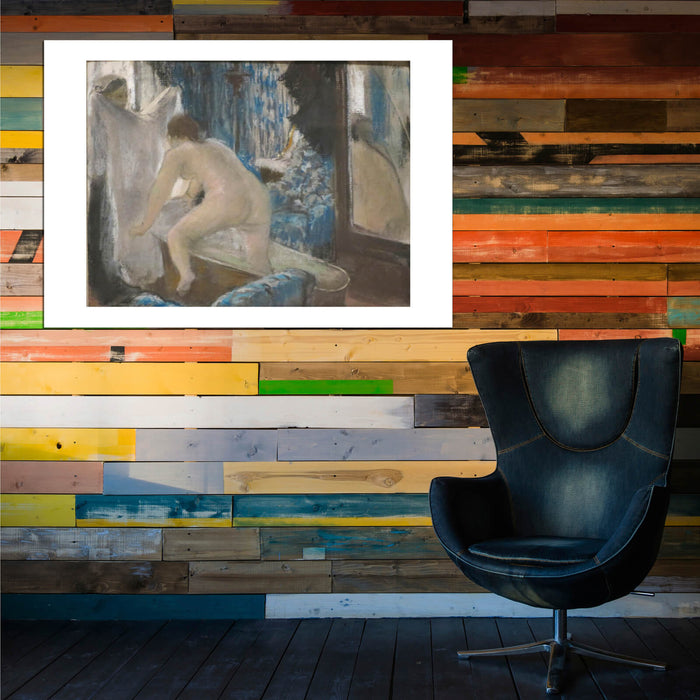 Edgar Degas - Woman Getting out of the Bath
