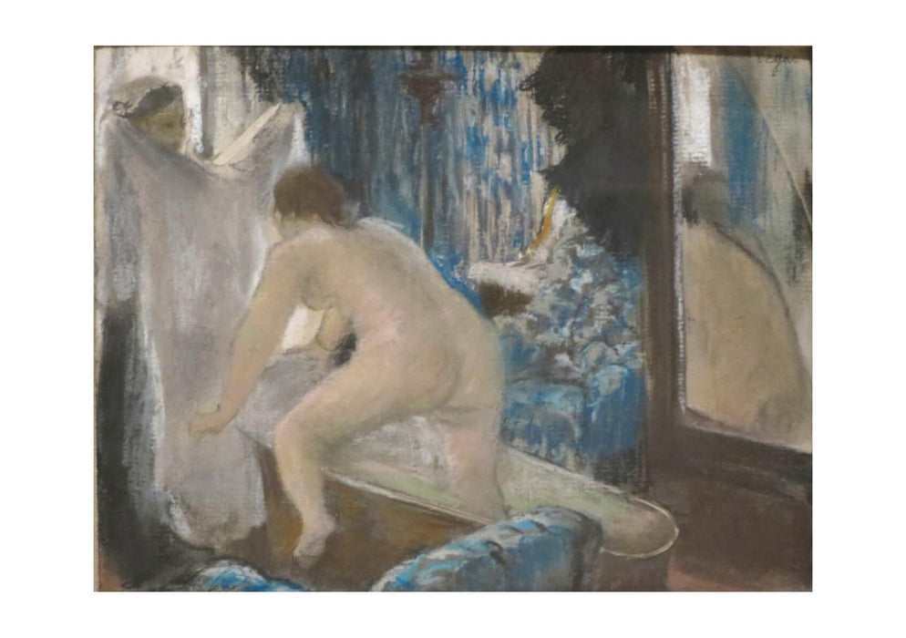 Edgar Degas - Woman Getting out of the Bath