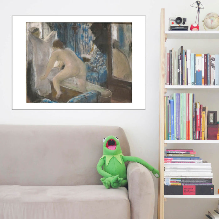 Edgar Degas - Woman Getting out of the Bath