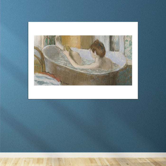 Edgar Degas - Woman in Her Bath Sponging Her Leg 1883