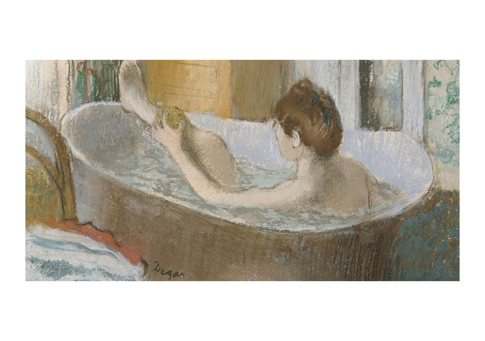 Edgar Degas - Woman in Her Bath Sponging Her Leg 1883