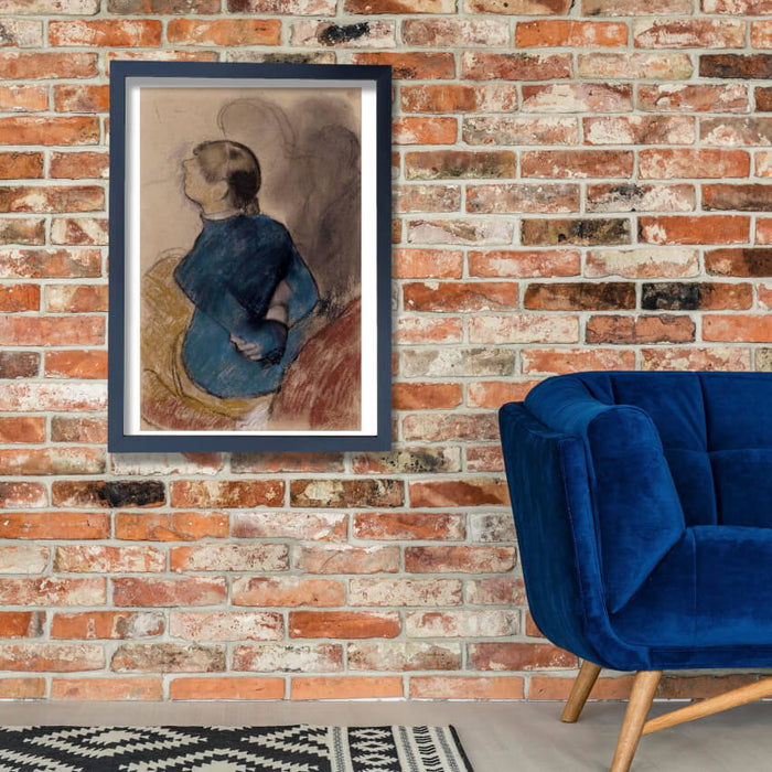 Edgar Degas - Young Woman in Blue