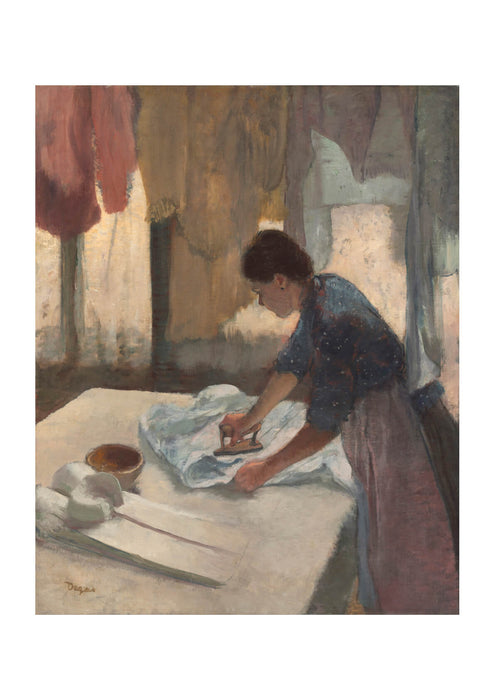 Edgar Degas Woman Ironing