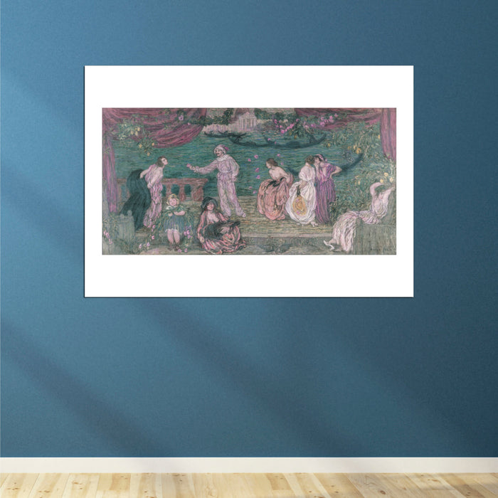 Edmond-François Aman-Jean - Festival Of Venice