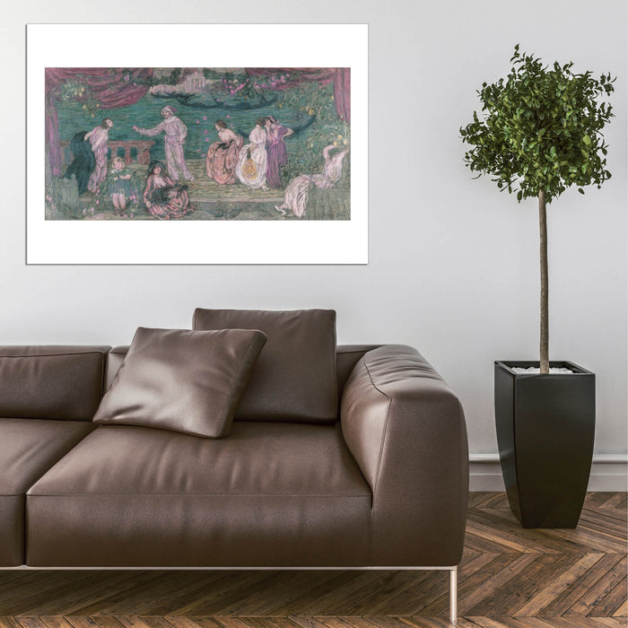 Edmond-François Aman-Jean - Festival Of Venice