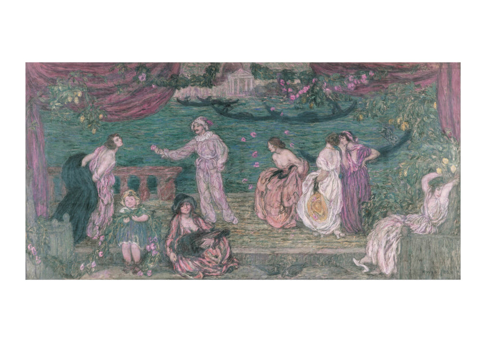 Edmond-François Aman-Jean - Festival Of Venice