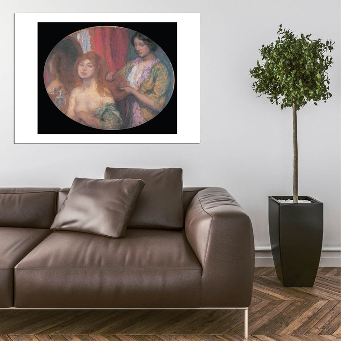 Edmond-François Aman-Jean - Hair