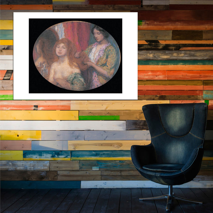 Edmond-François Aman-Jean - Hair