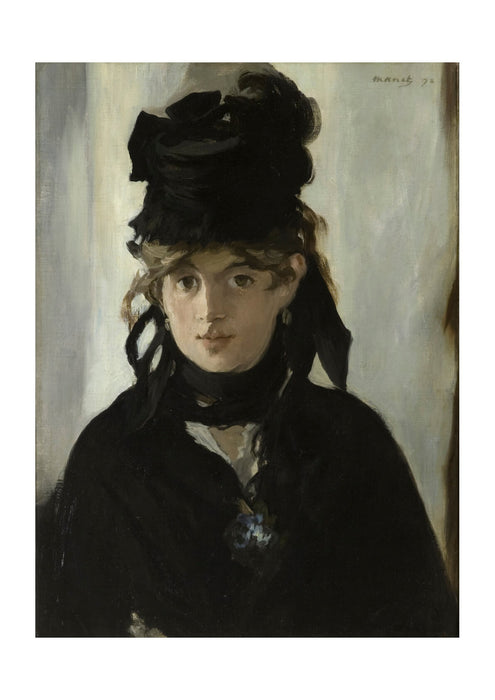 Edouard Manet - Berthe Morisot With a Bouquet of Violets