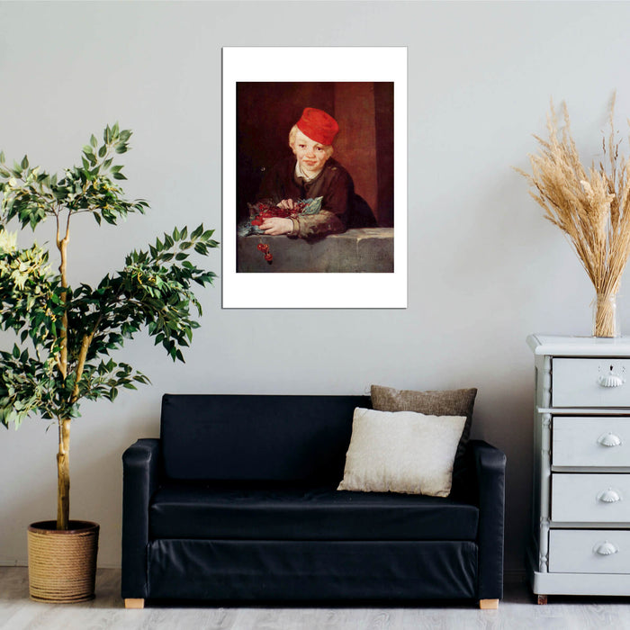 Edouard Manet - Boy with Cherries II