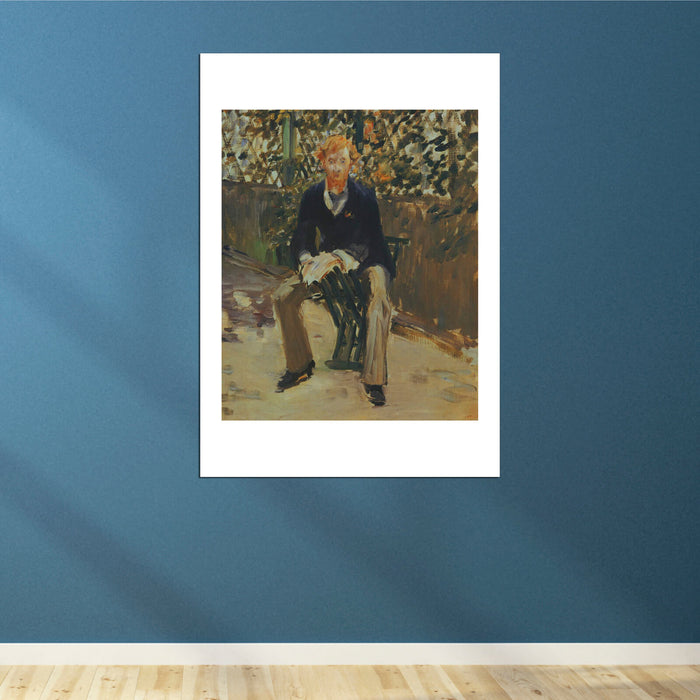 Edouard Manet - George Moore in the Artist's Garden