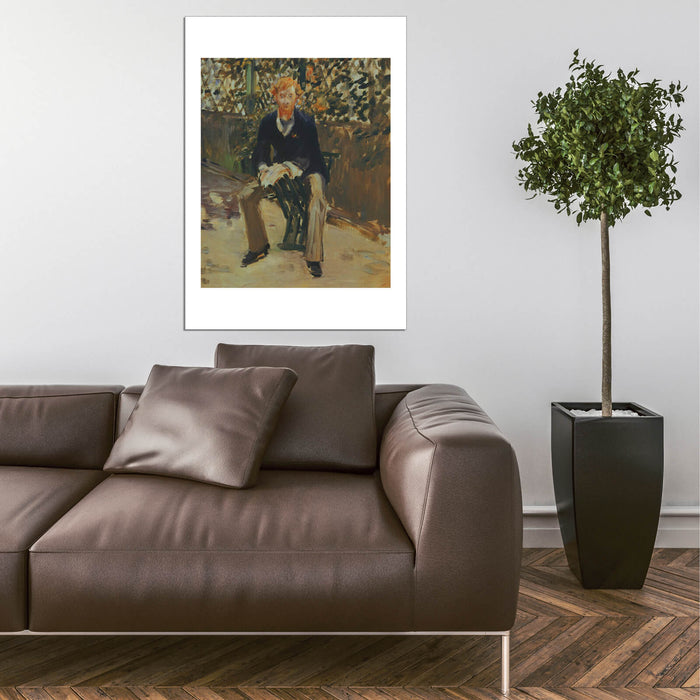 Edouard Manet - George Moore in the Artist's Garden