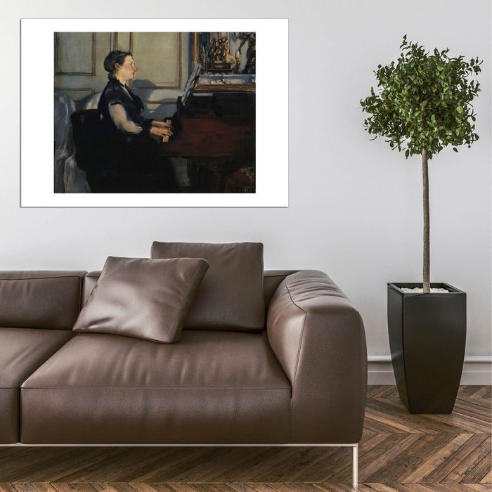 Edouard Manet - Madame Manet ou Piano