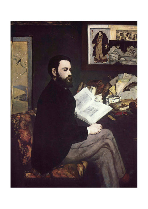 Edouard Manet - Man Reading