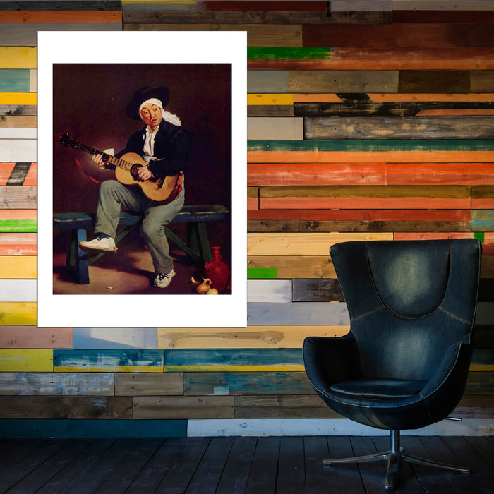Edouard Manet - Man with Guitar