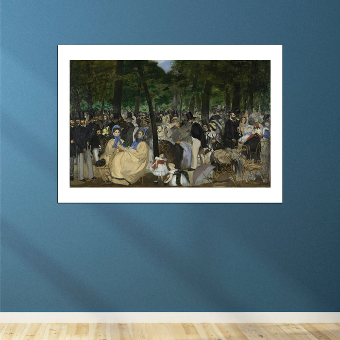 Edouard Manet - Music in the Tuileries 1862