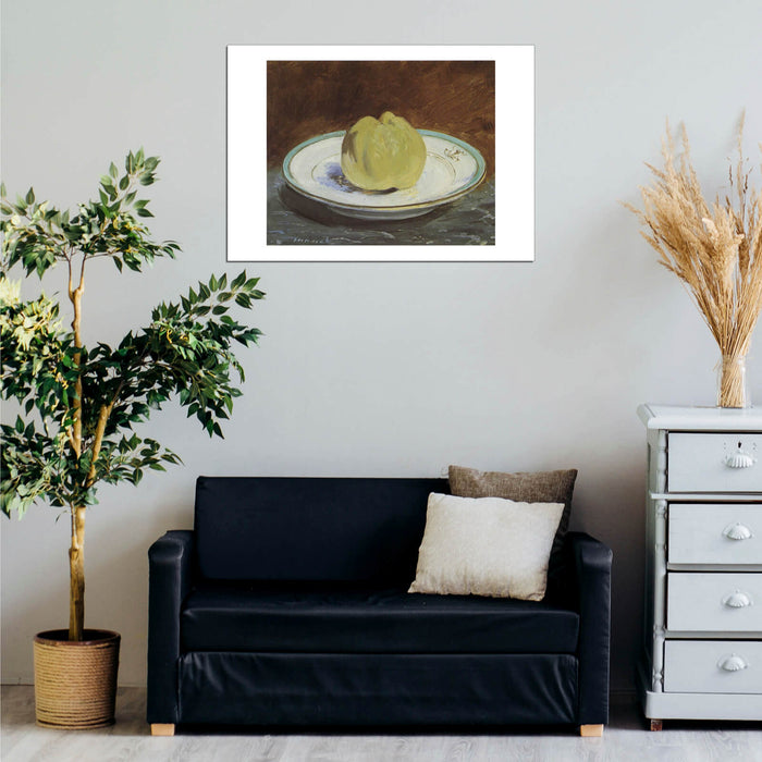 Edouard Manet - Pomme sur une assiette