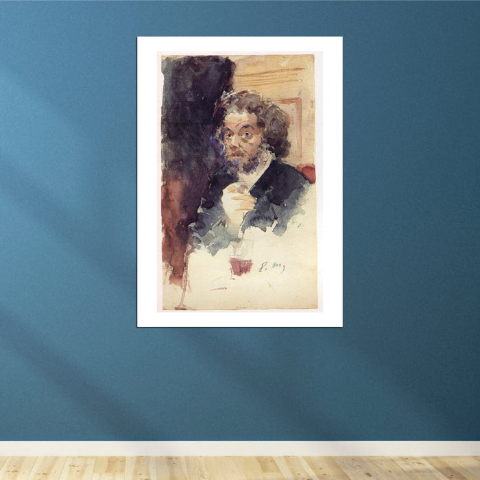 Edouard Manet - Portrait Marcellin Desboutin