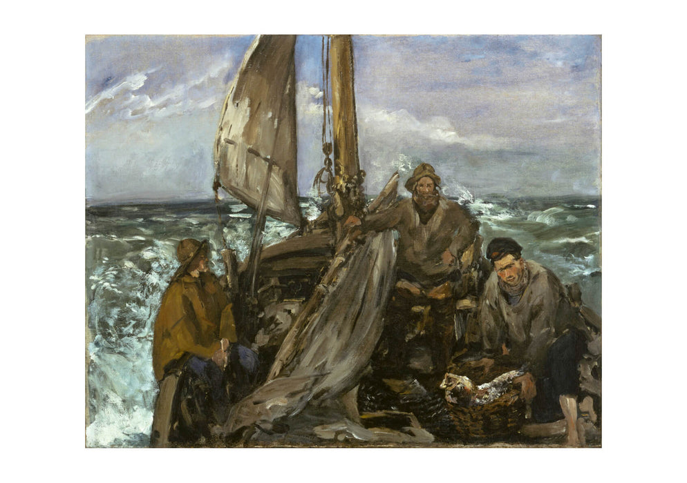 Edouard Manet - The Toilers of the Sea