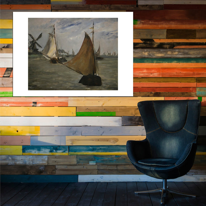 Edouard Manet - View in Holland by