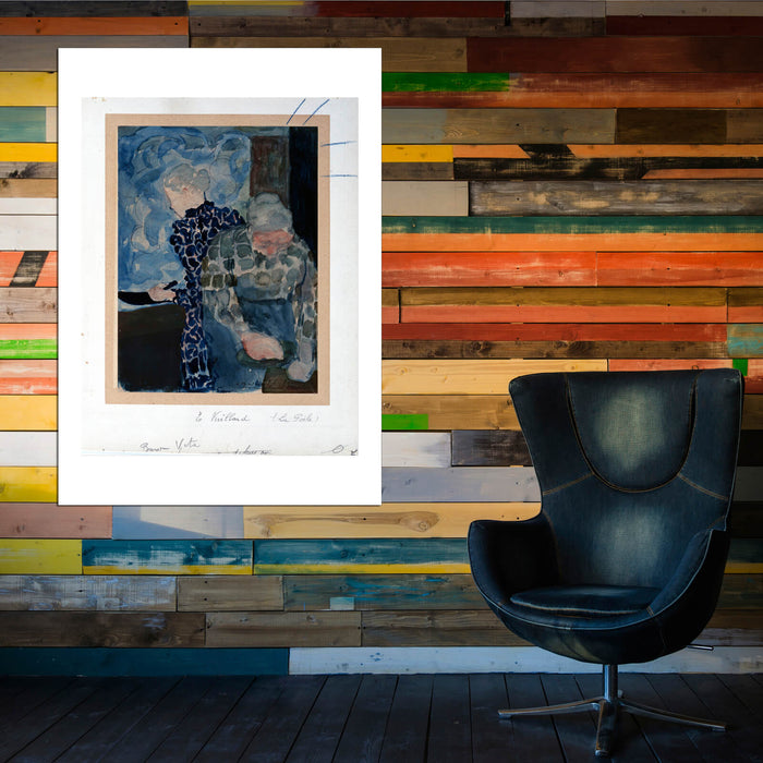 Edouard Vuillard Deux Femmes dans Interieur