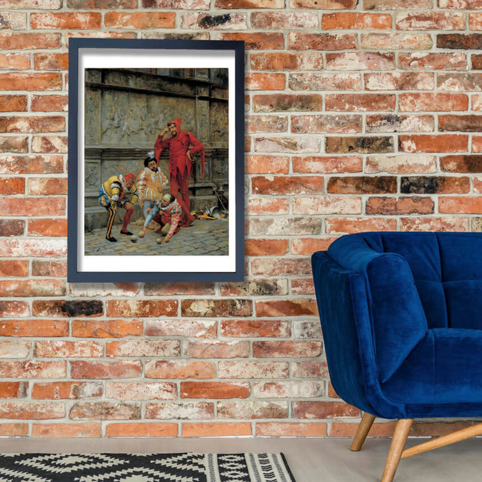 Eduardo Zamacois - Jesters Playing “cochonnet”