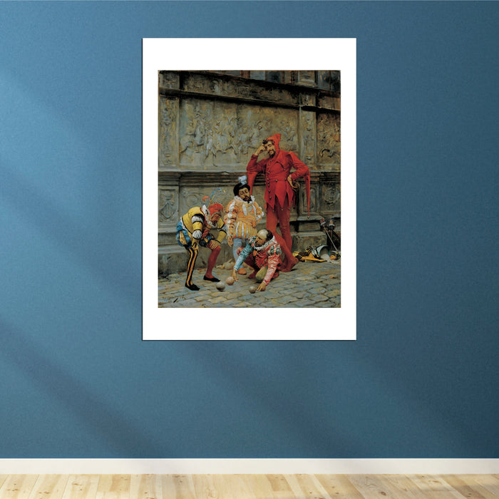 Eduardo Zamacois - Jesters Playing “cochonnet”