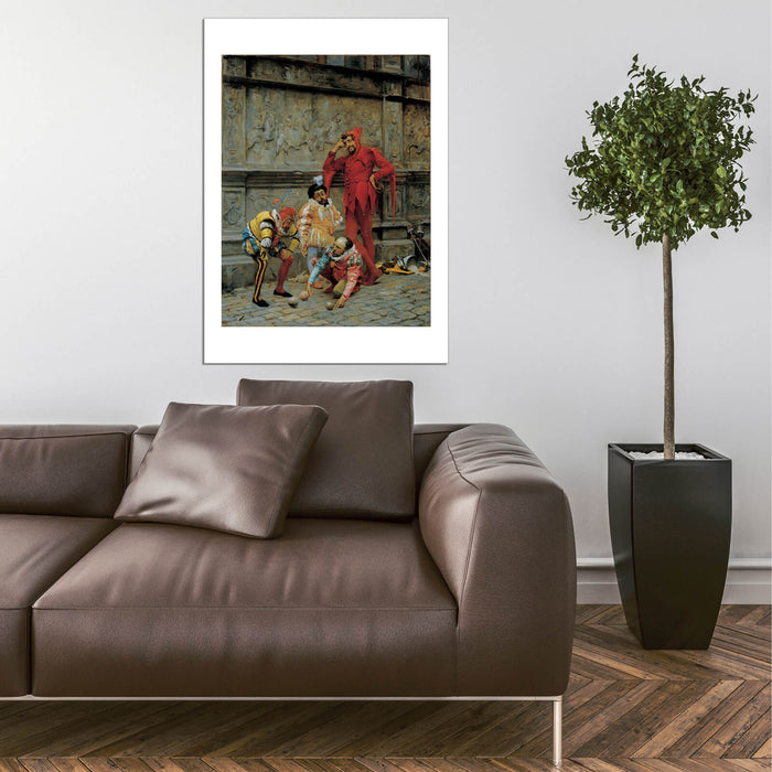 Eduardo Zamacois - Jesters Playing “cochonnet”