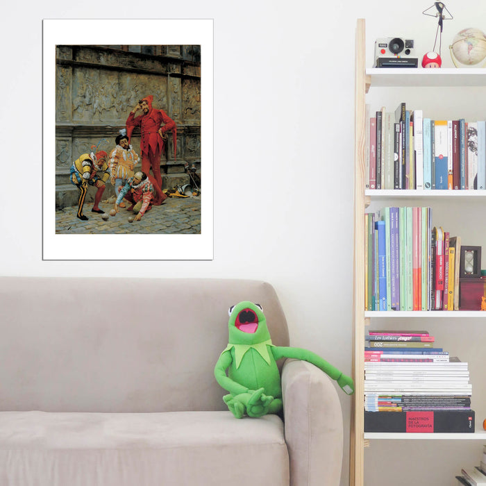 Eduardo Zamacois - Jesters Playing “cochonnet”