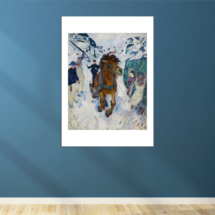 Edvard Munch - Galloping Horse