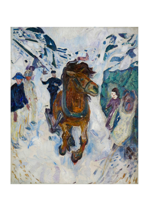 Edvard Munch - Galloping Horse