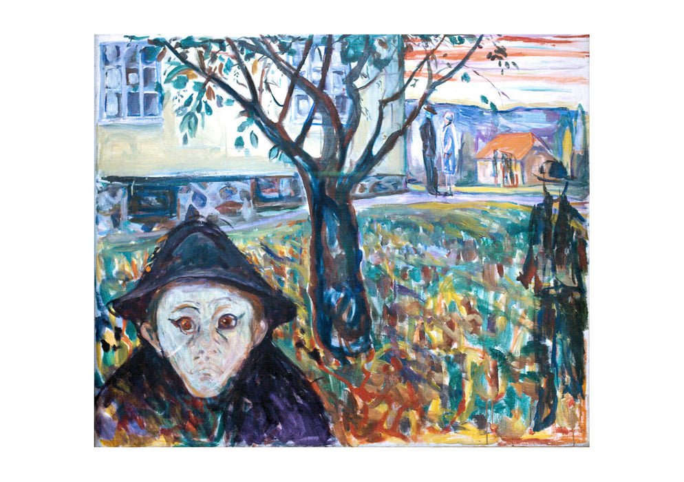 Edvard Munch - Jalousi i haven